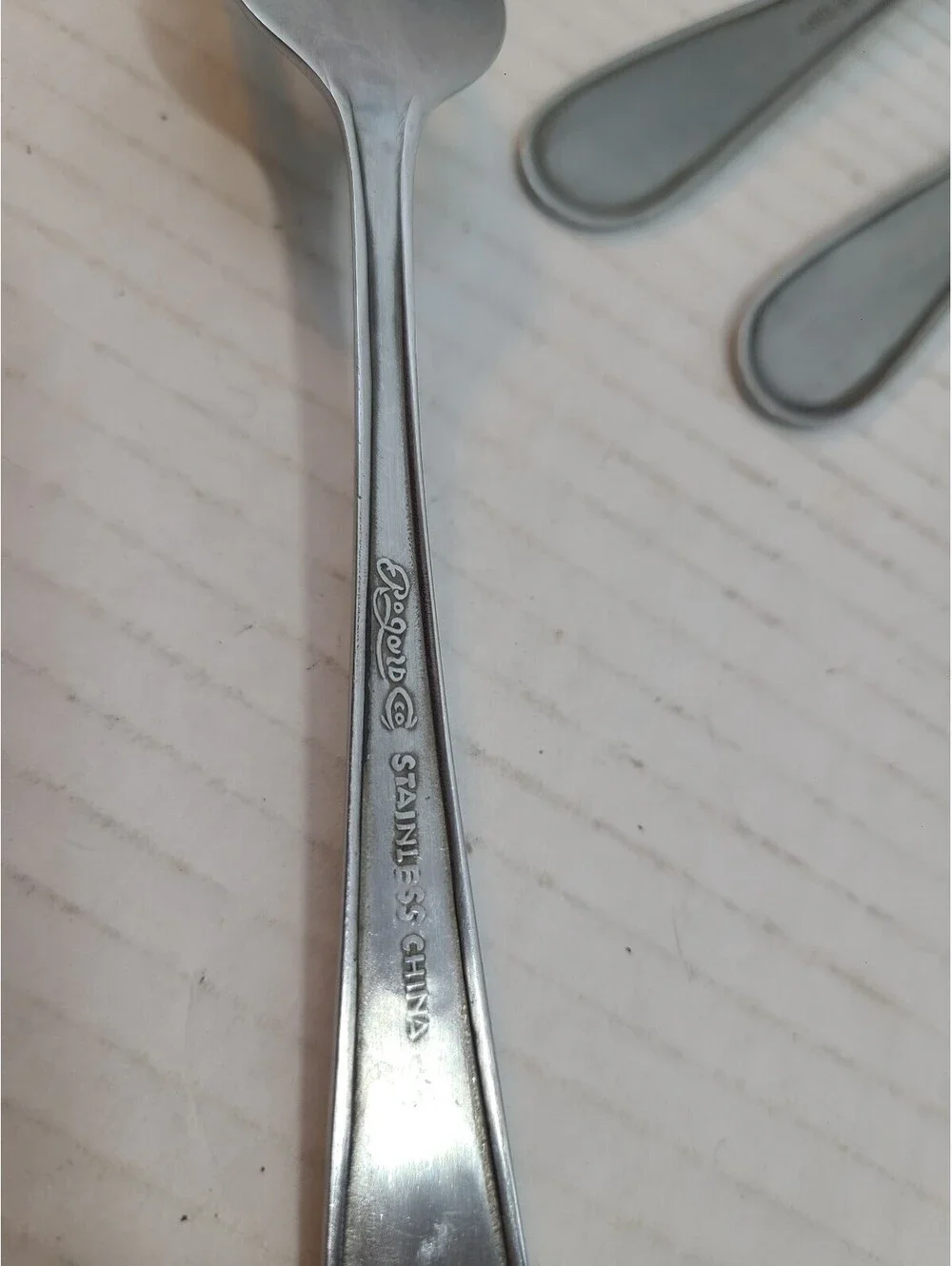 Lot of 6 Rogers Vintage Rose Pattern Flatware Forks MCM